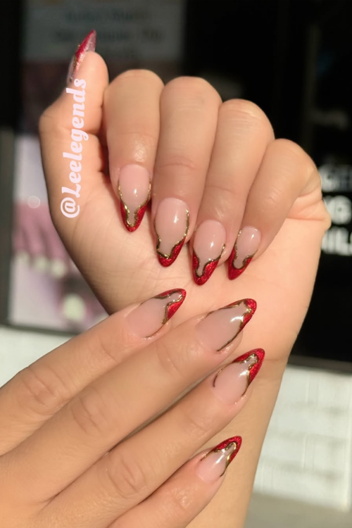 24 Red French Tip Nails That’ll Have Your Hands Looking Straight-Up Luxe!