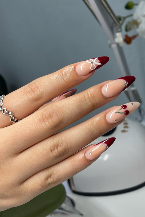 24 Red French Tip Nails That’ll Have Your Hands Looking Straight-Up Luxe!