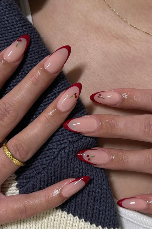24 Red French Tip Nails That’ll Have Your Hands Looking Straight-Up Luxe!