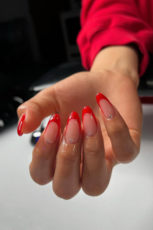 24 Red French Tip Nails That’ll Have Your Hands Looking Straight-Up Luxe!