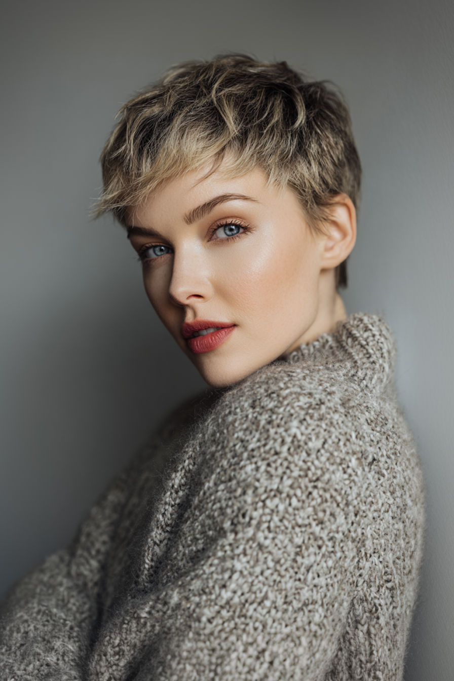 15. Cropped Pixie with Ash Blonde (Youthful Hairstyles) - Youthful Hairstyles