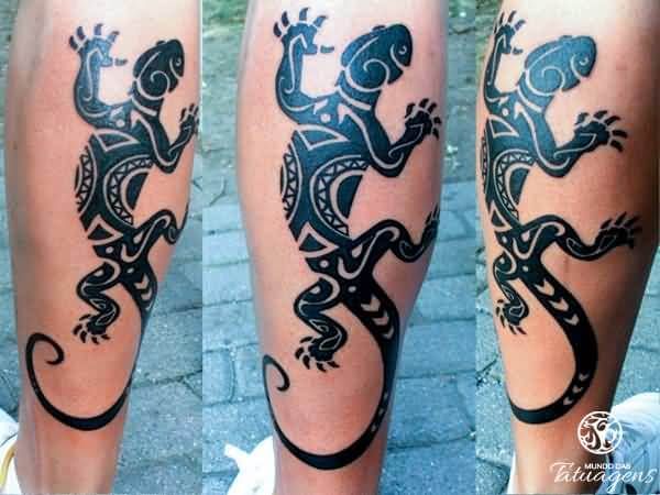 15+ Polynesian Lizard Tattoo Ideas