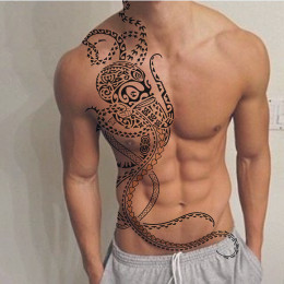 Te fee (Octopus) octopus tiki original Polynesian tattoo design