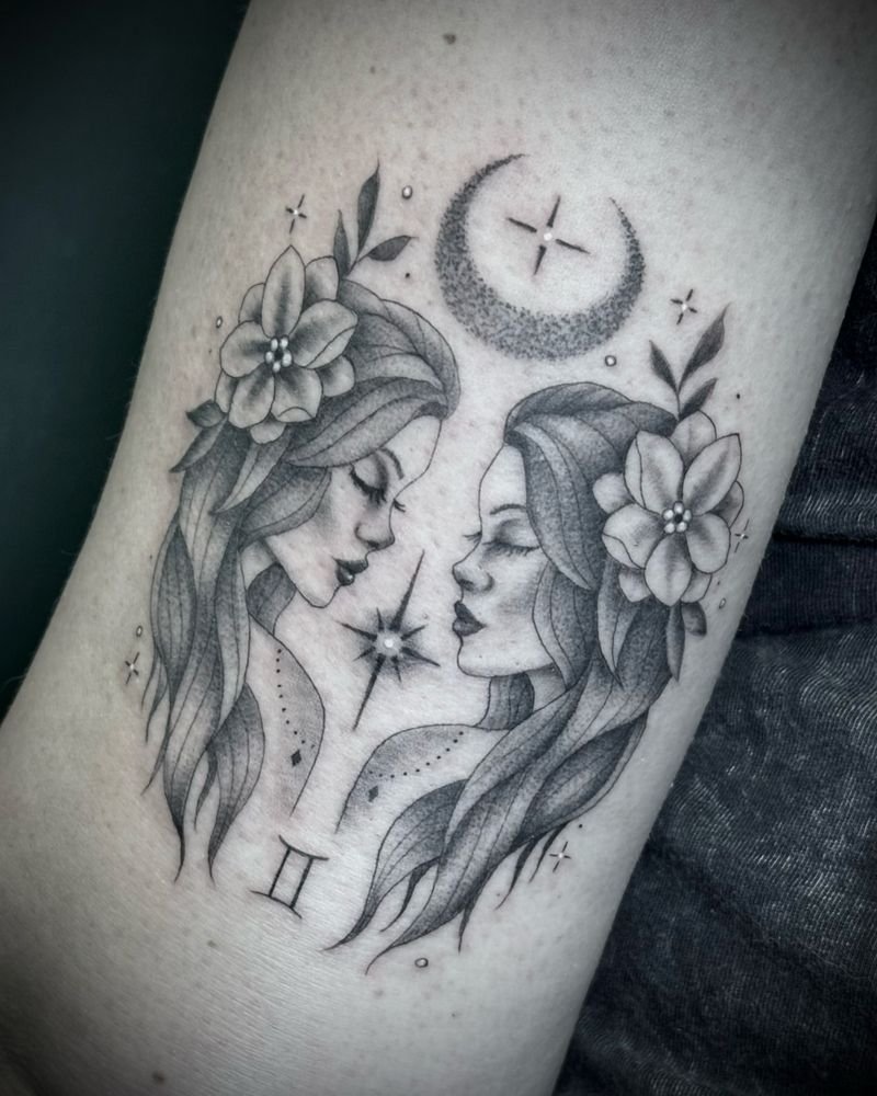 Gemini Twins Tattoo