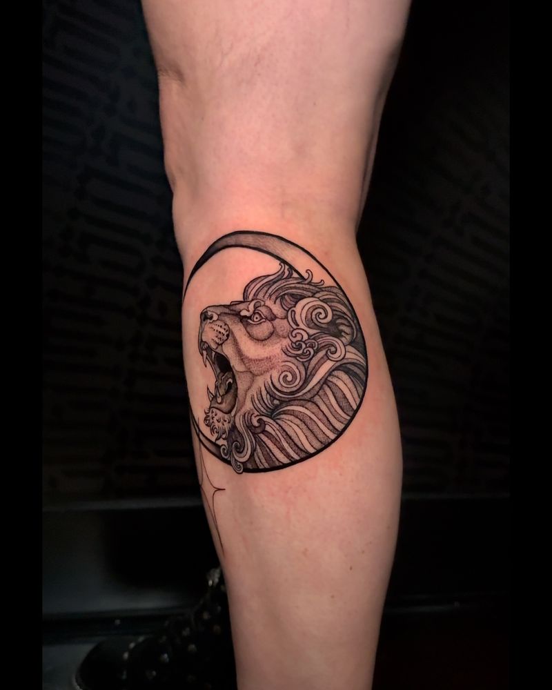 Leo Lion Tattoo