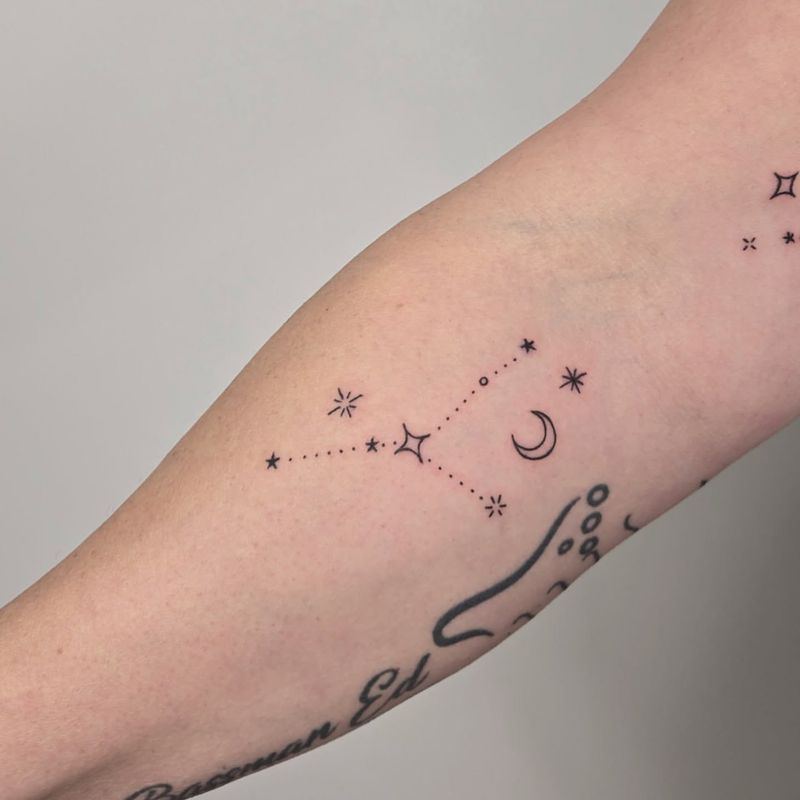 Zodiac Constellation Tattoo