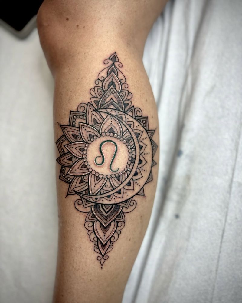 Astrology Mandala Tattoo