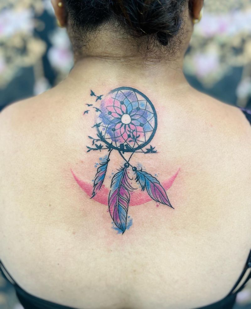 Cosmic Dreamcatcher Tattoo
