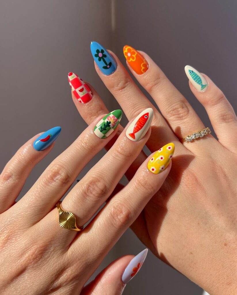 Monday Mani Beach Nails