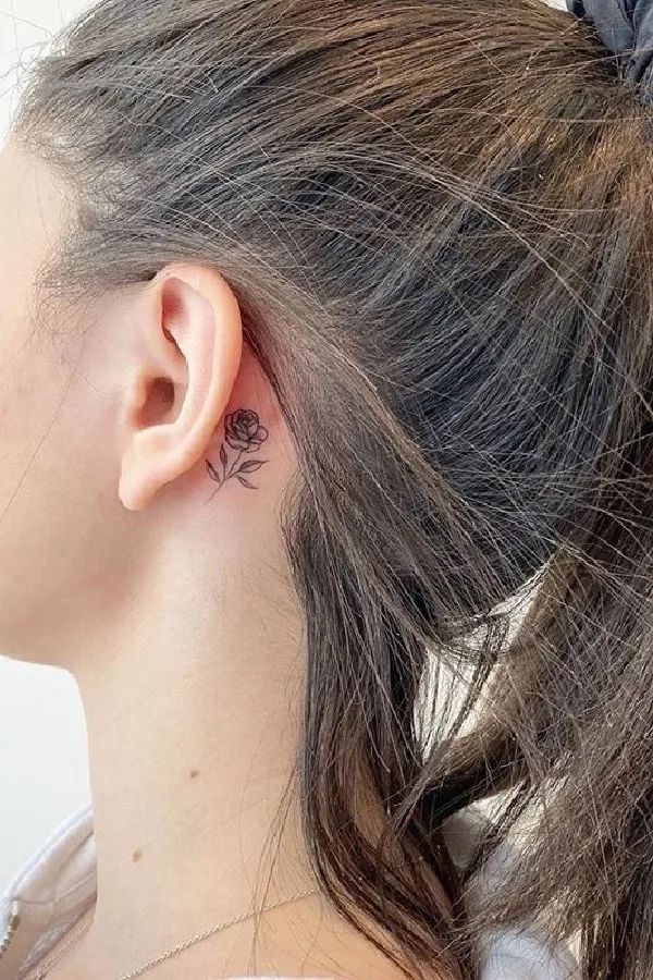 55 Best Behind The Ear Tattoo Ideas For Women - Tattoo Pro