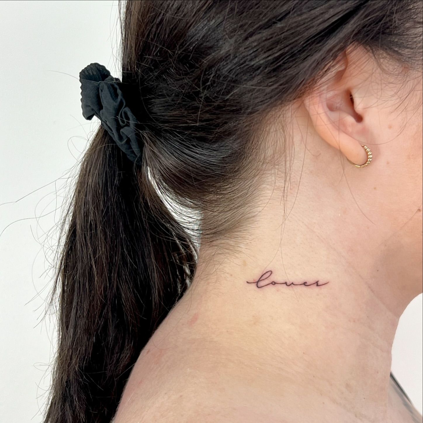 single word tattoo