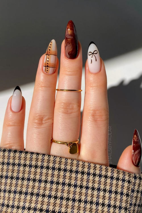 27 Fall Nails That’ll Make You Wanna Sip Pumpkin Spice and Ghost Your Ex