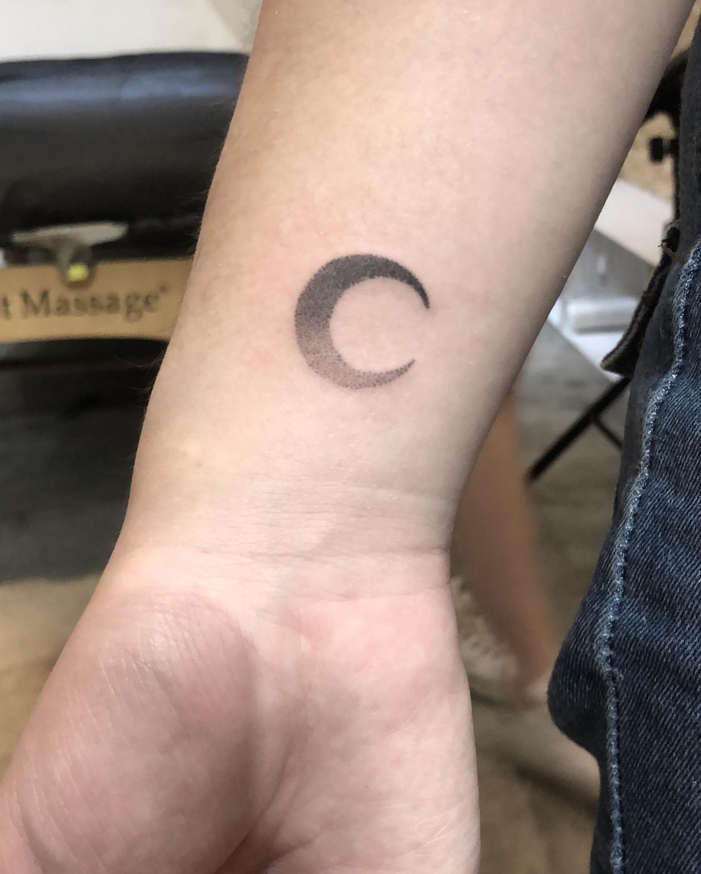 moon tattoo