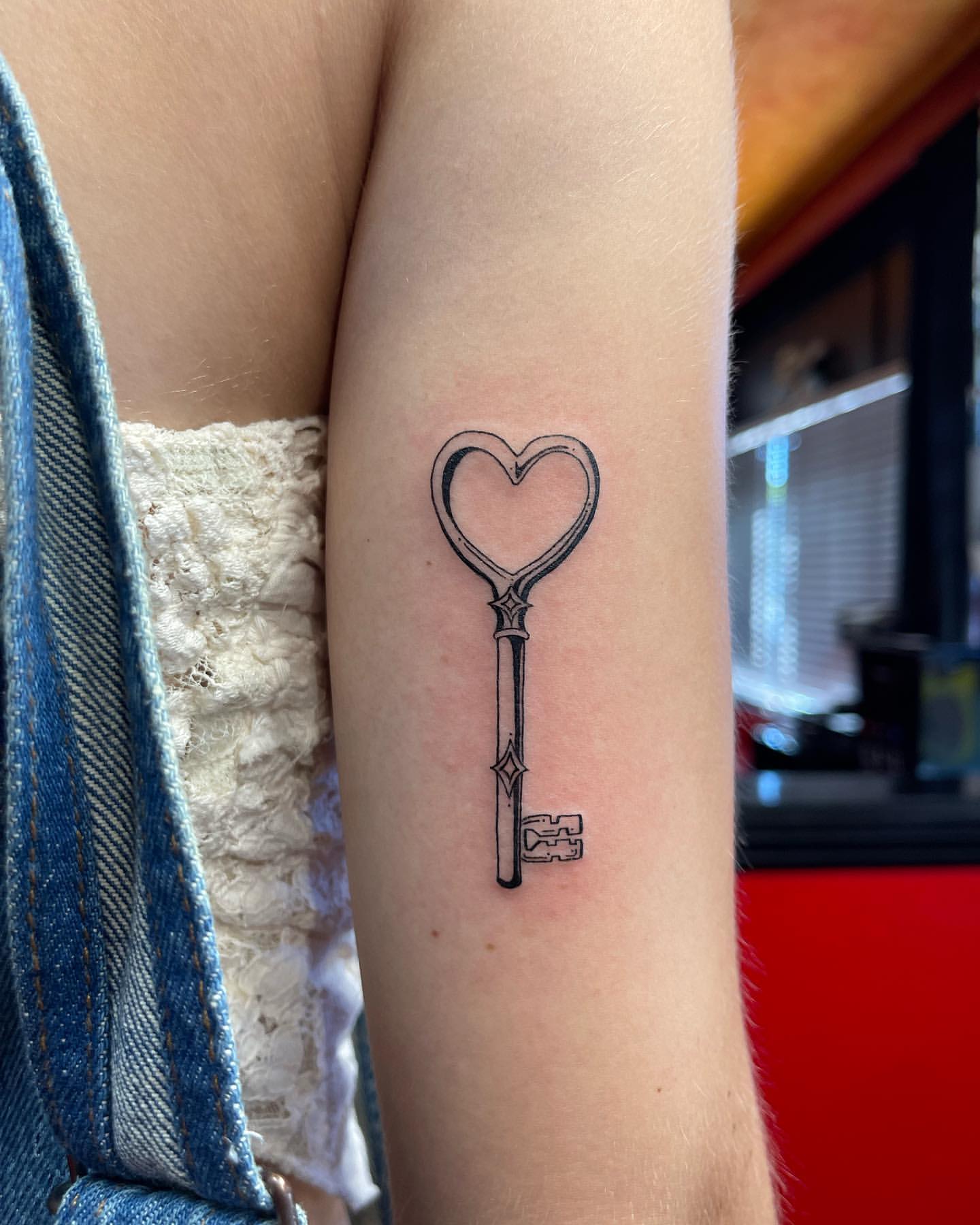 key tattoo