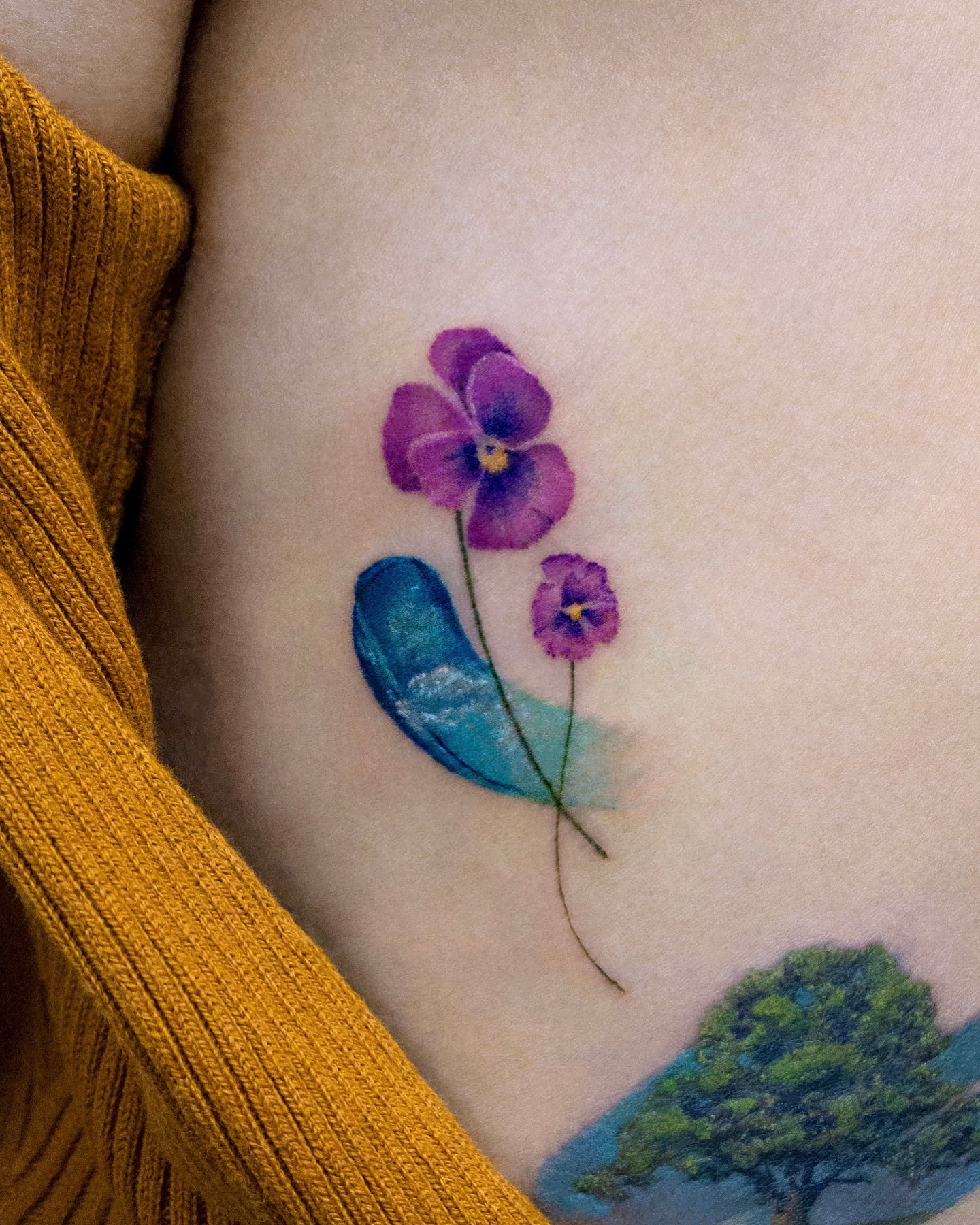 flower tattoo