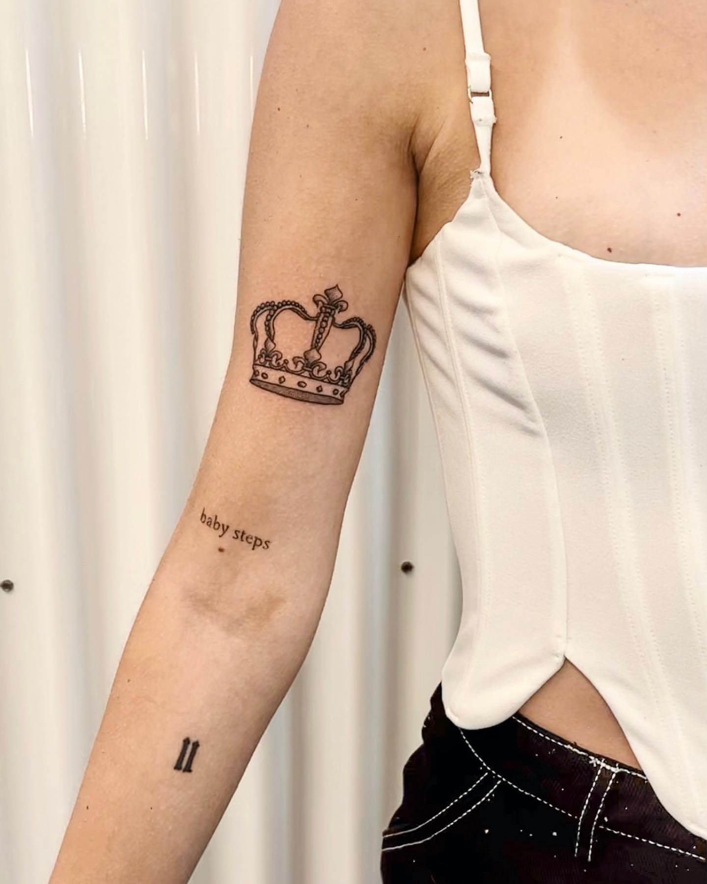 crown tattoo