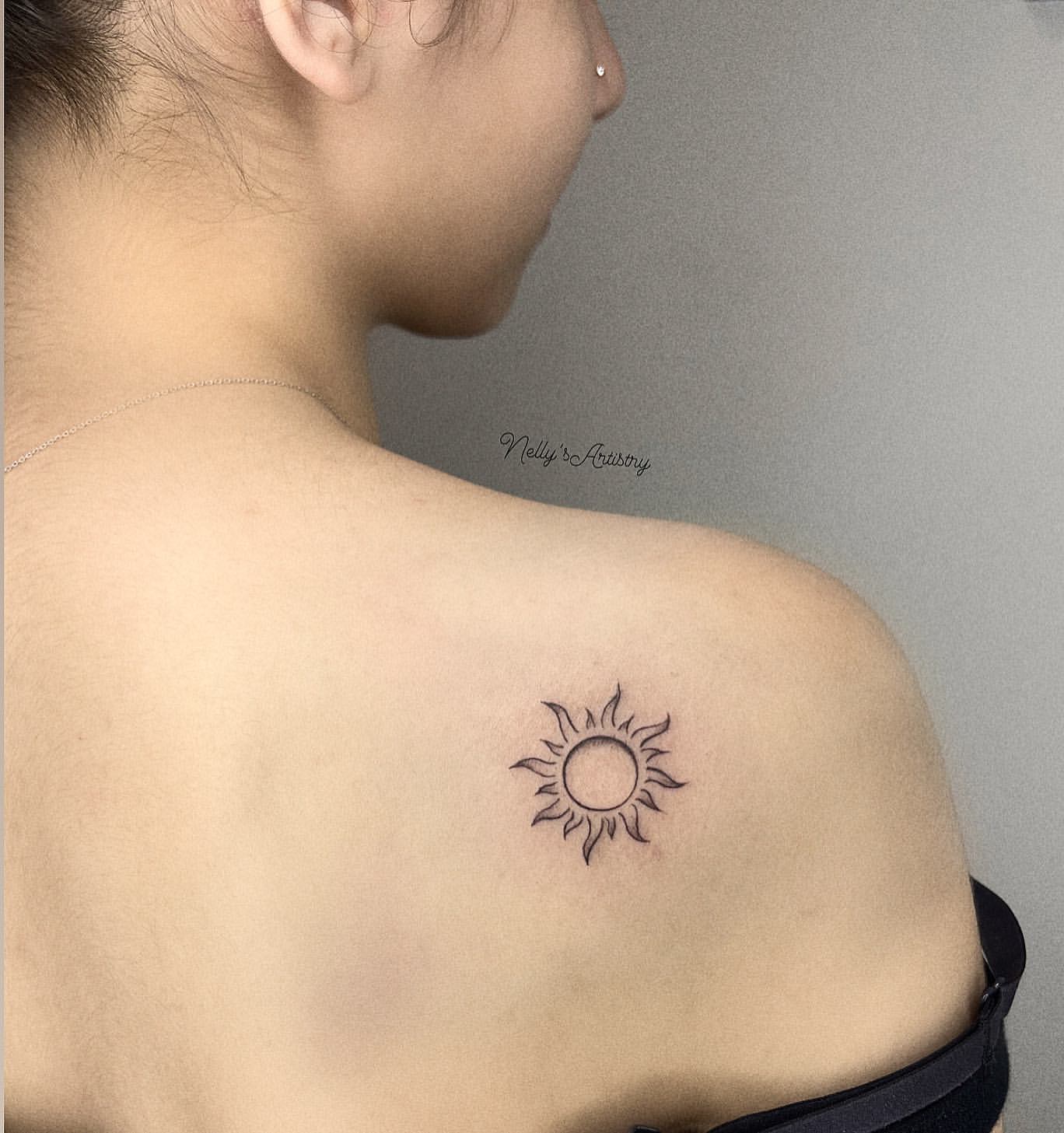 sun tattoo