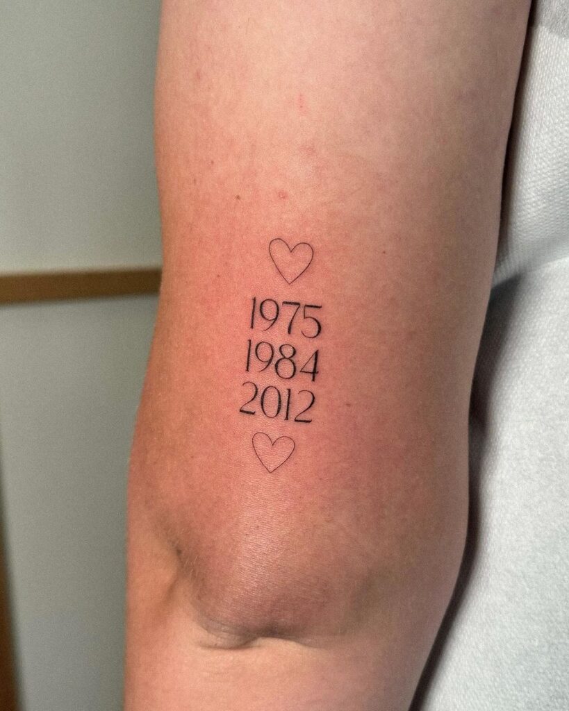 Simple Family Tattoo