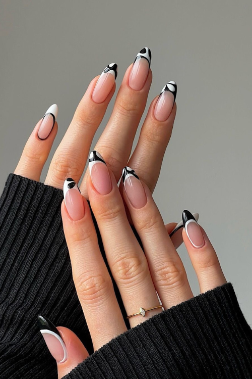 28 Black French Tip Nails That’ll Have You Booking a Nail Appointment ASAP