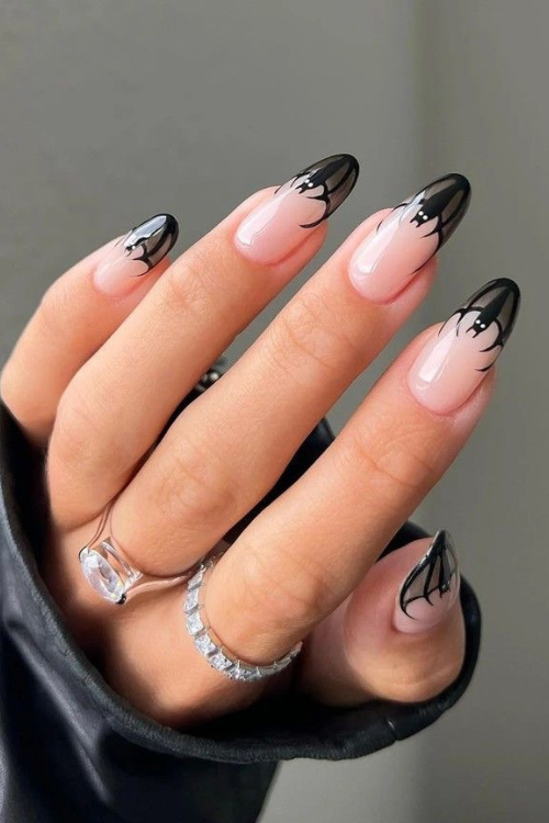 28 Black French Tip Nails That’ll Have You Booking a Nail Appointment ASAP