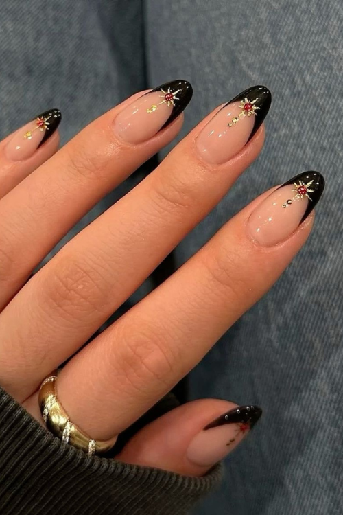 28 Black French Tip Nails That’ll Have You Booking a Nail Appointment ASAP