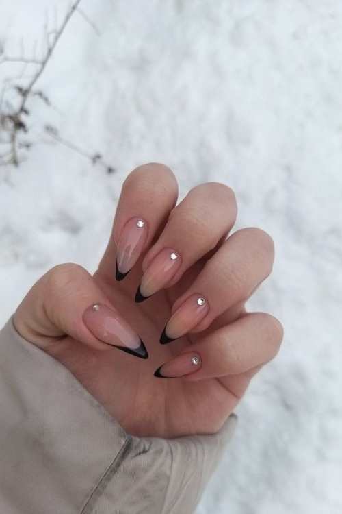 28 Black French Tip Nails That’ll Have You Booking a Nail Appointment ASAP