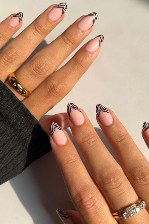 28 Black French Tip Nails That’ll Have You Booking a Nail Appointment ASAP
