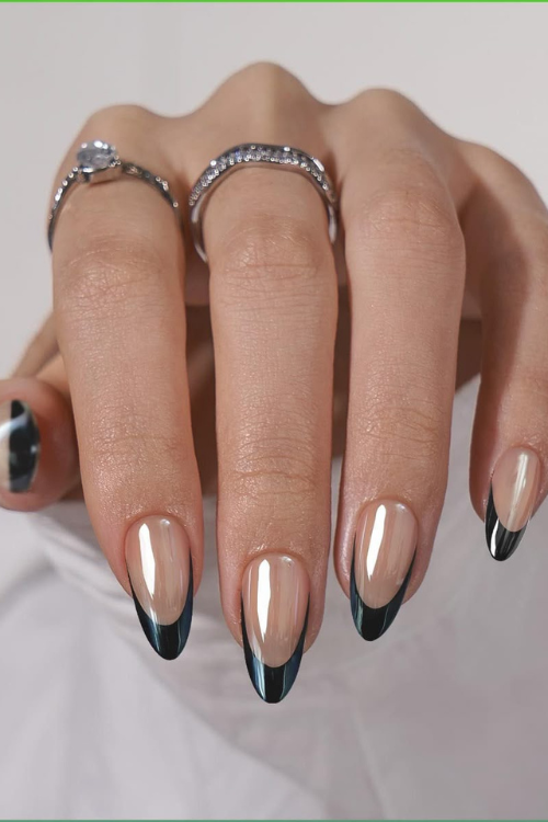 28 Black French Tip Nails That’ll Have You Booking a Nail Appointment ASAP