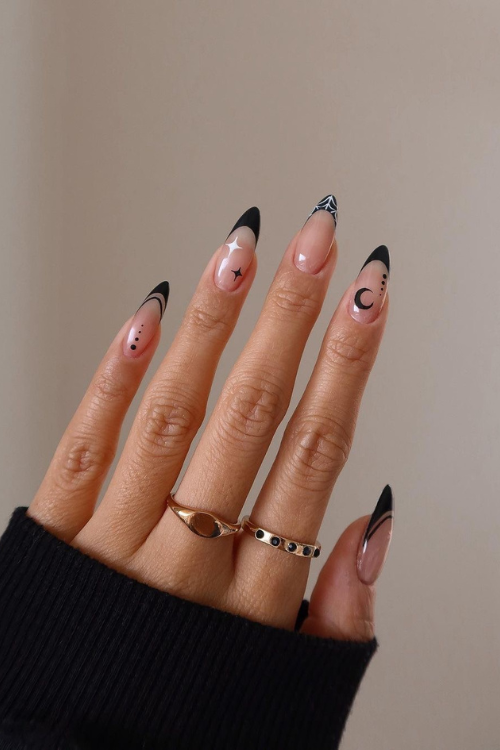 28 Black French Tip Nails That’ll Have You Booking a Nail Appointment ASAP