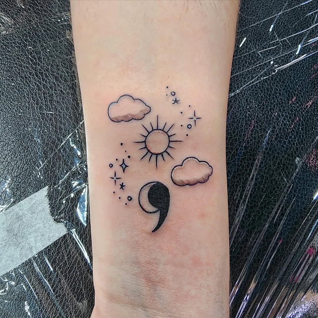 A unique take on semicolon symbolism