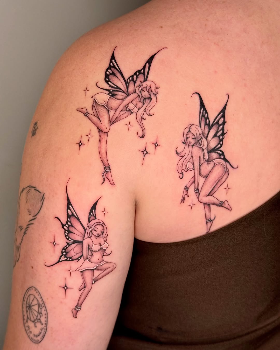 Whimsical fairy tattoos for enchanting vibes