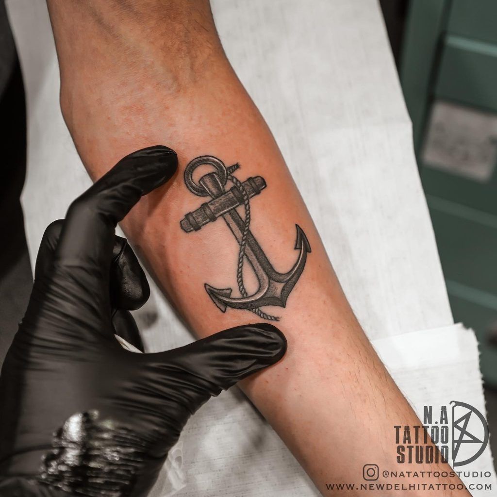 30+ Anchor Tattoos: Meaning, Trending Ideas & Drawings - Tattoo ...