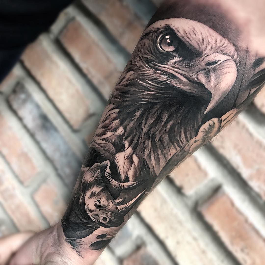 22 Best Eagle tattoo forearm ideas | eagle tattoo, sleeve tattoos ...