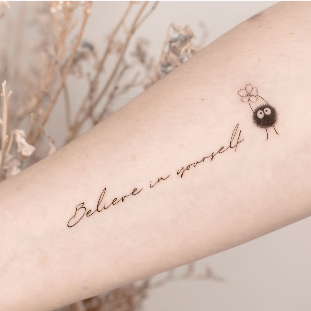 Believe in yourself tattoo