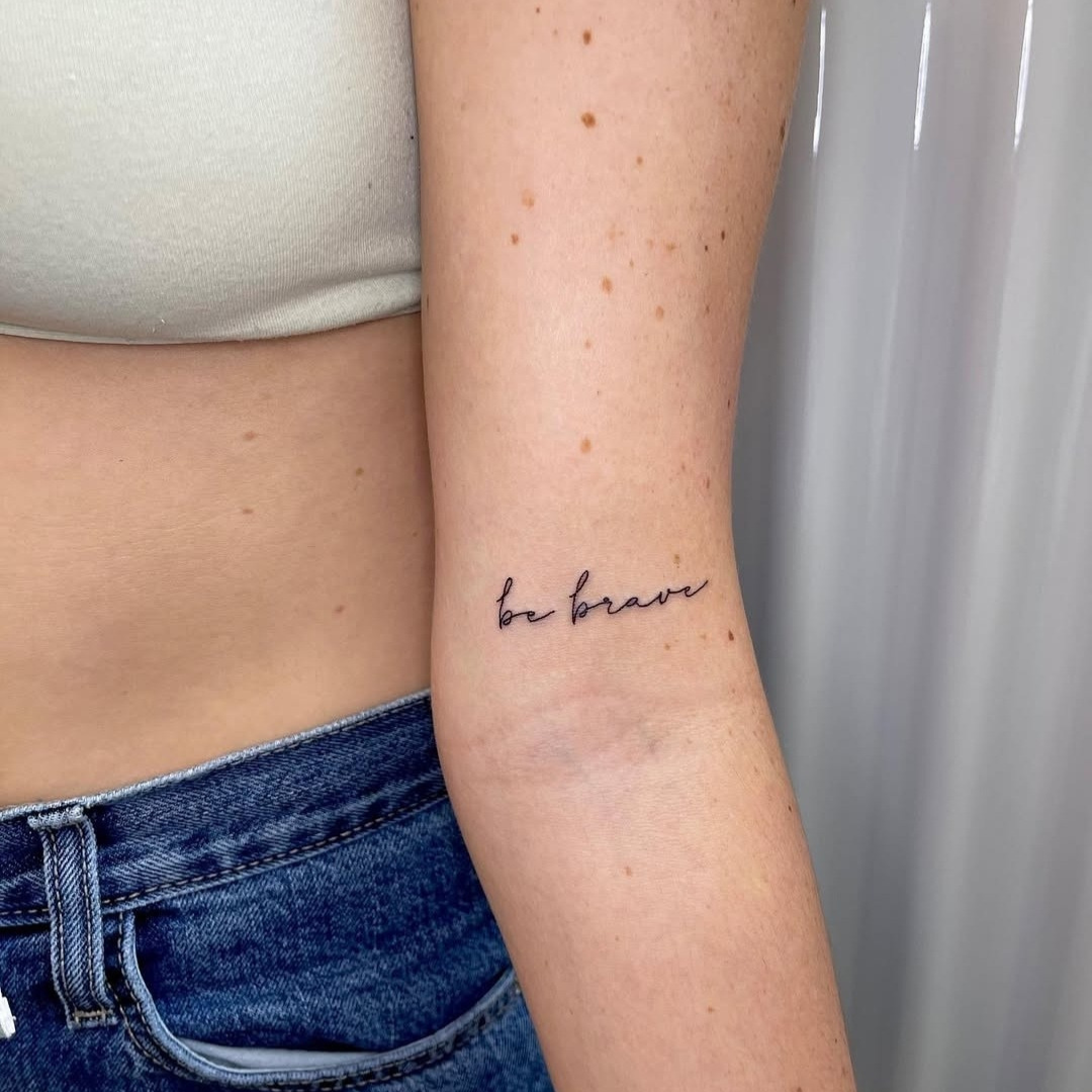 Be Brave Tattoo