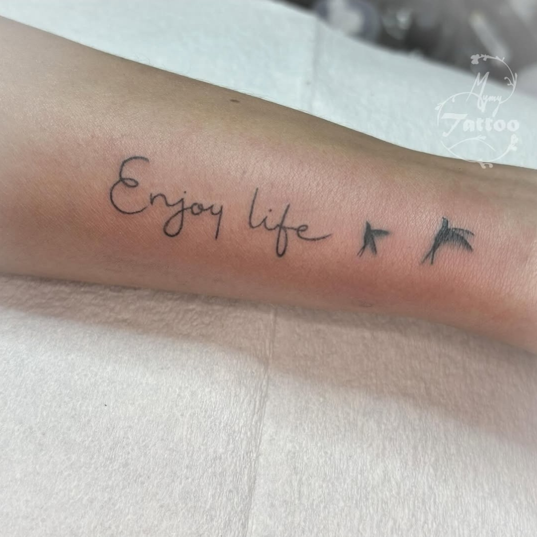 Enjoy life tattoo