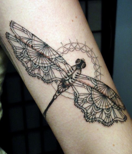 90 Feminine and Inspiring Dragonfly Tattoos for Women | Art and Design