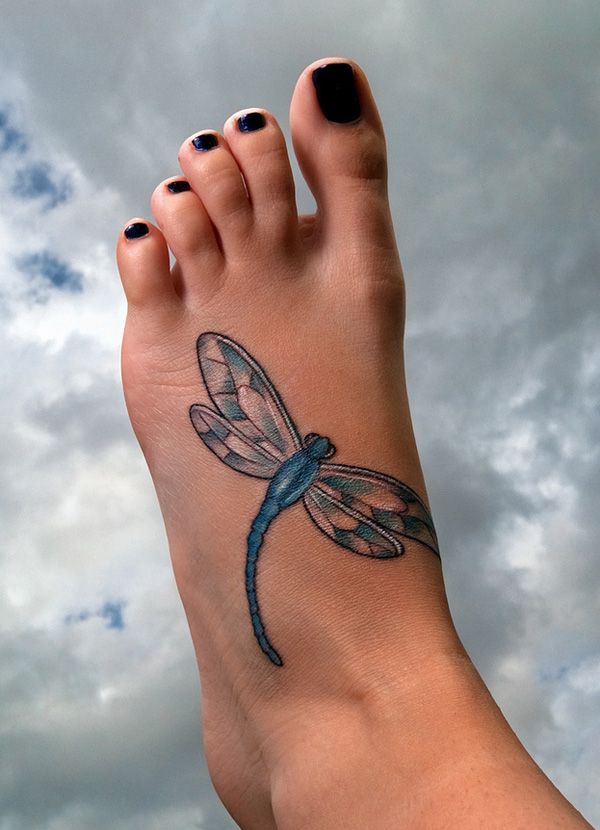 90 Feminine and Inspiring Dragonfly Tattoos for Women | Art and Design