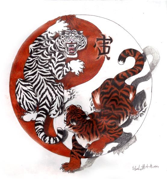 Tiger Ying-Yang by Kyori-kat-83 on DeviantArt
