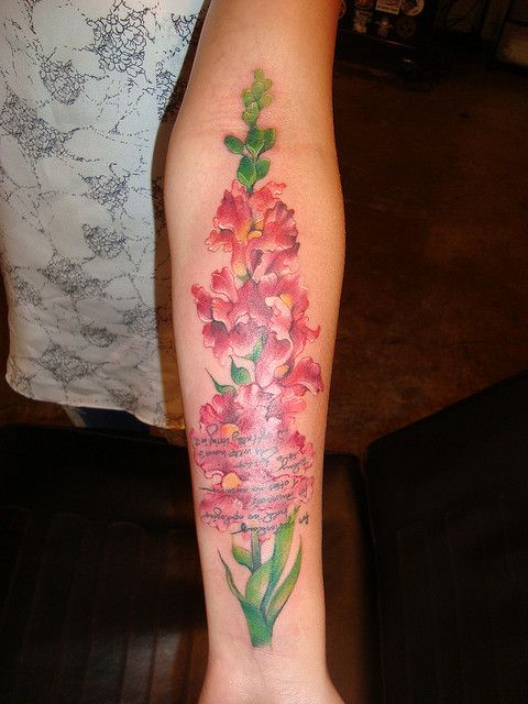 snapdragons tattoo