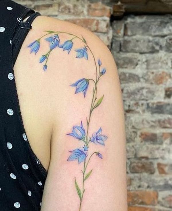 60+ Amazing Bluebell Tattoos Designs with Meanings, and Ideas ...