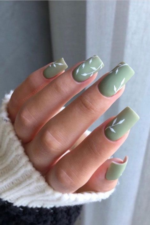 30 Fresh, Fun & a Little Flirty Light Green Nails That Are Too Cute to Ignore