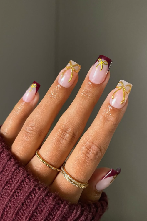 30 Holiday Nail Designs That Sparkle Harder Than the Tree