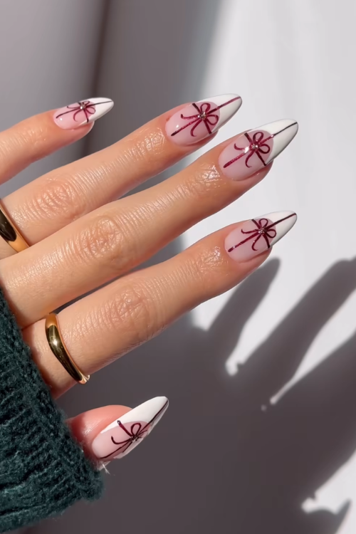 30 Holiday Nail Designs That Sparkle Harder Than the Tree