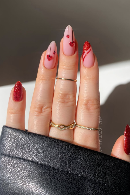 30 Holiday Nail Designs That Sparkle Harder Than the Tree