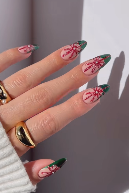 30 Holiday Nail Designs That Sparkle Harder Than the Tree
