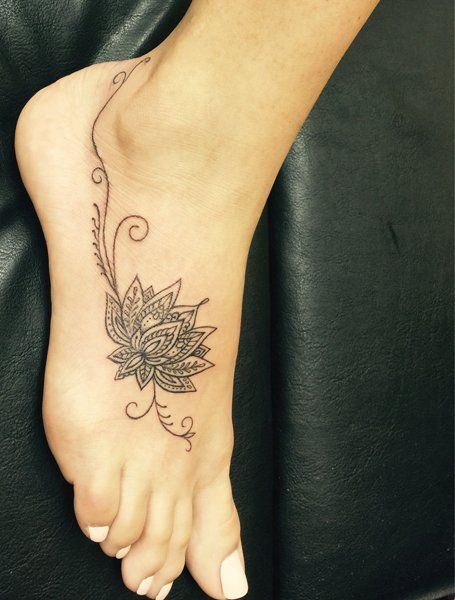 70 Beautiful Lotus Flower Tattoos & Meaning