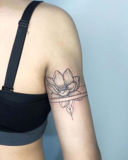 45 Pretty Lotus Flower Tattoo Ideas for Women - StayGlam