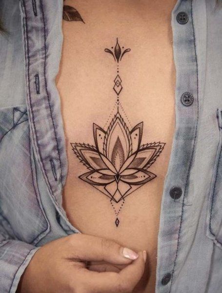70 Beautiful Lotus Flower Tattoos & Meaning