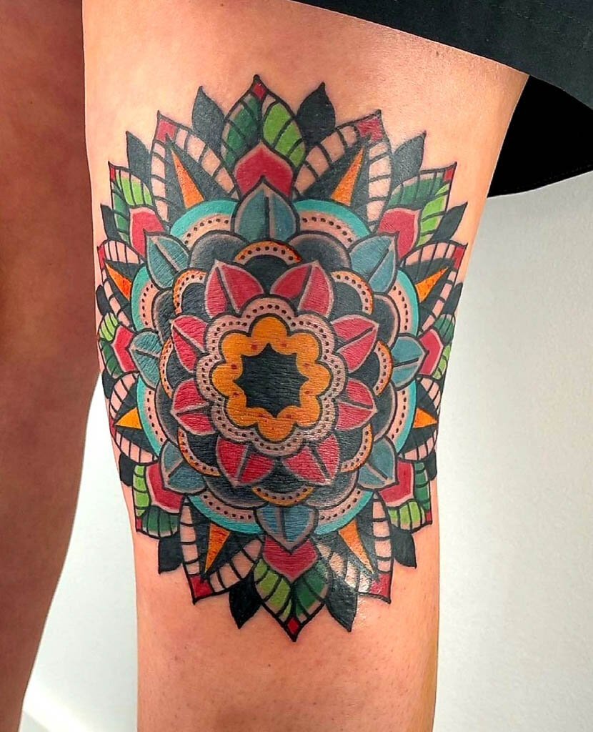Intricate Beauty Unveiled: Geometric Mandala Tattoo Designs ...